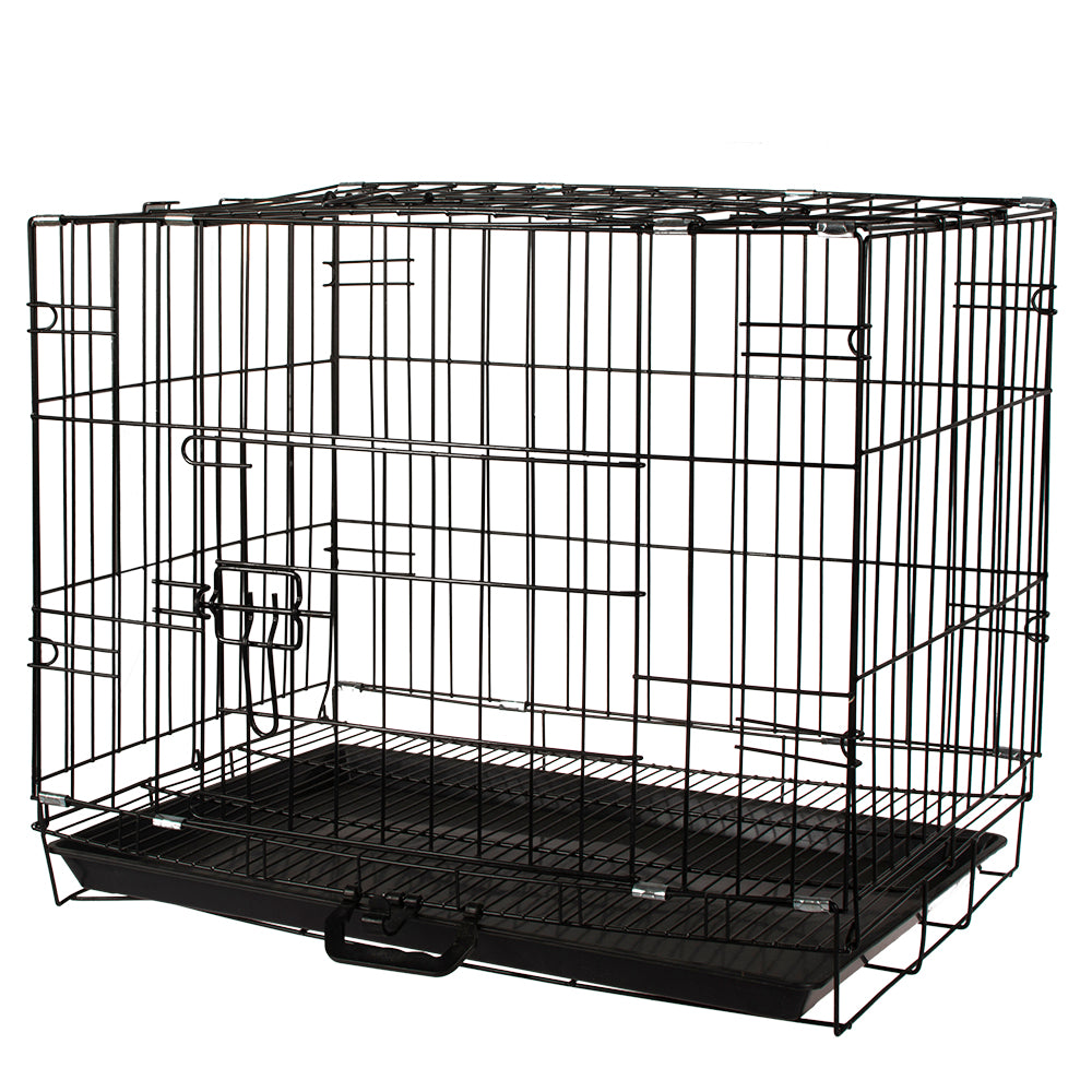 Pet Foldable Cage with Removable Tray