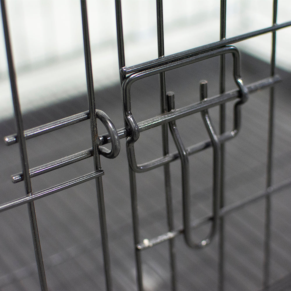 Pet Foldable Cage with Removable Tray