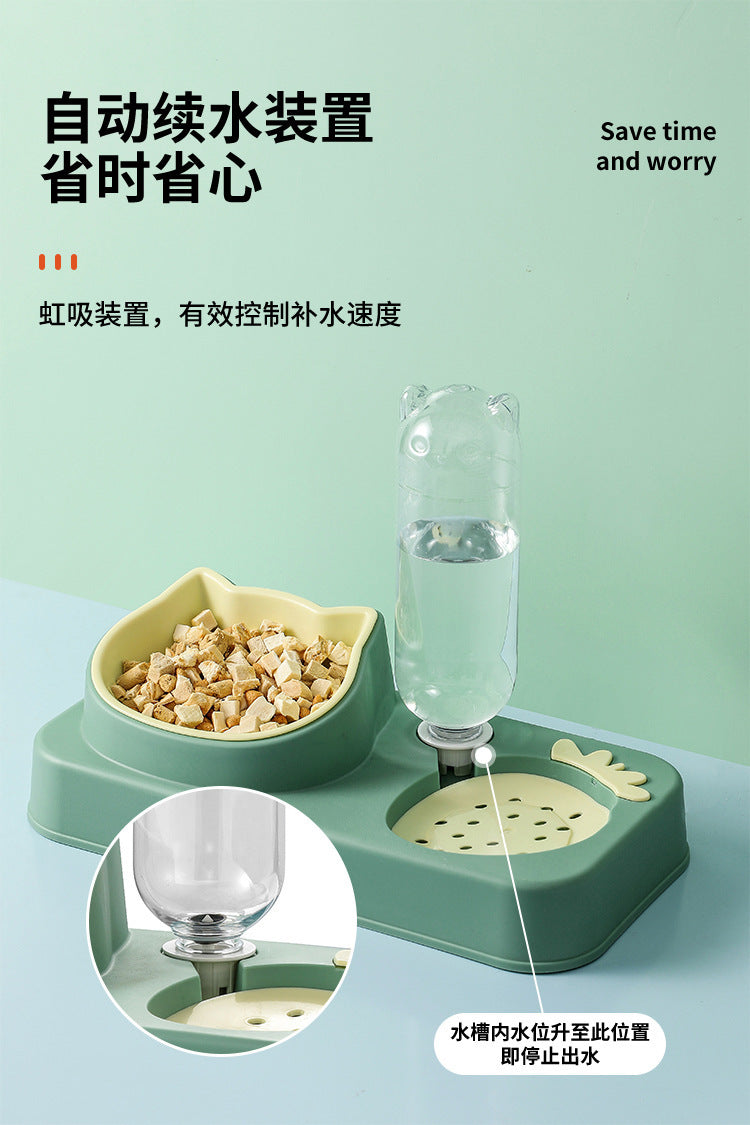 Pet Water Food Feeder