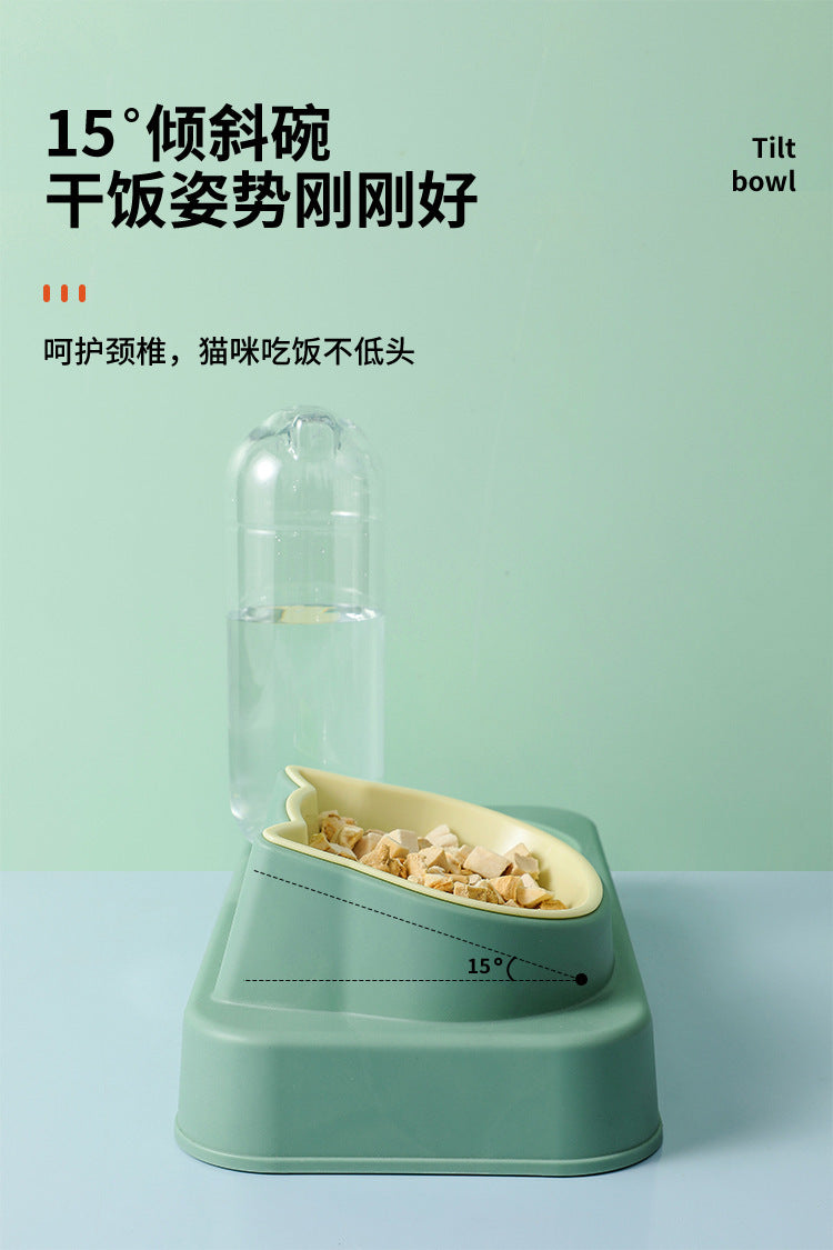 Pet Water Food Feeder