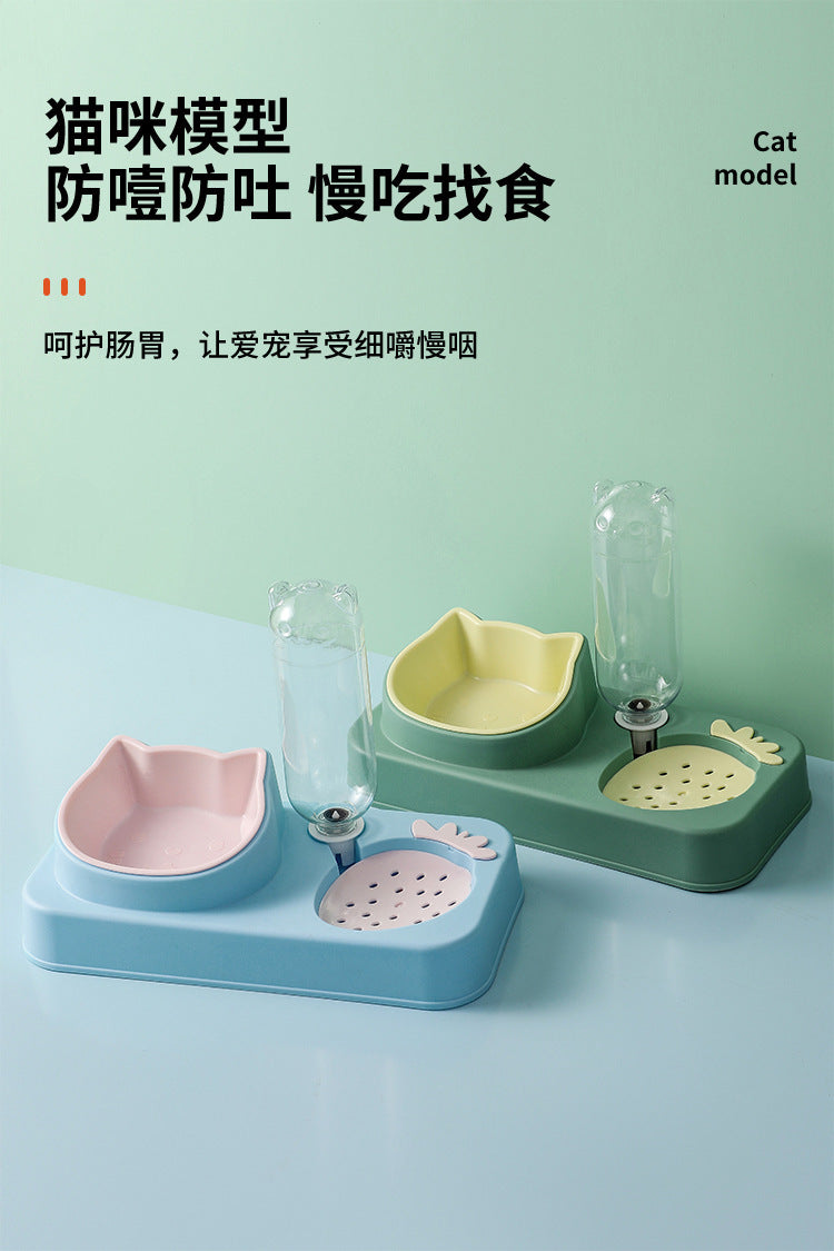 Pet Water Food Feeder