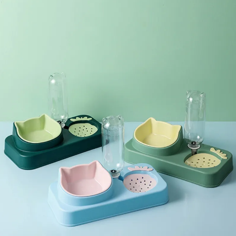 Pet Water Food Feeder