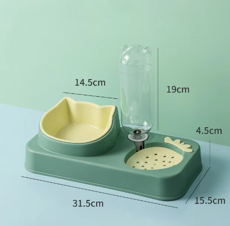 Pet Water Food Feeder