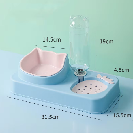 Pet Water Food Feeder