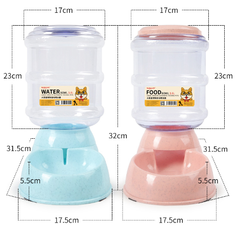 Pet Slow Feeder Bowl (B1T1 FOOD AND WATER DISPENSER)