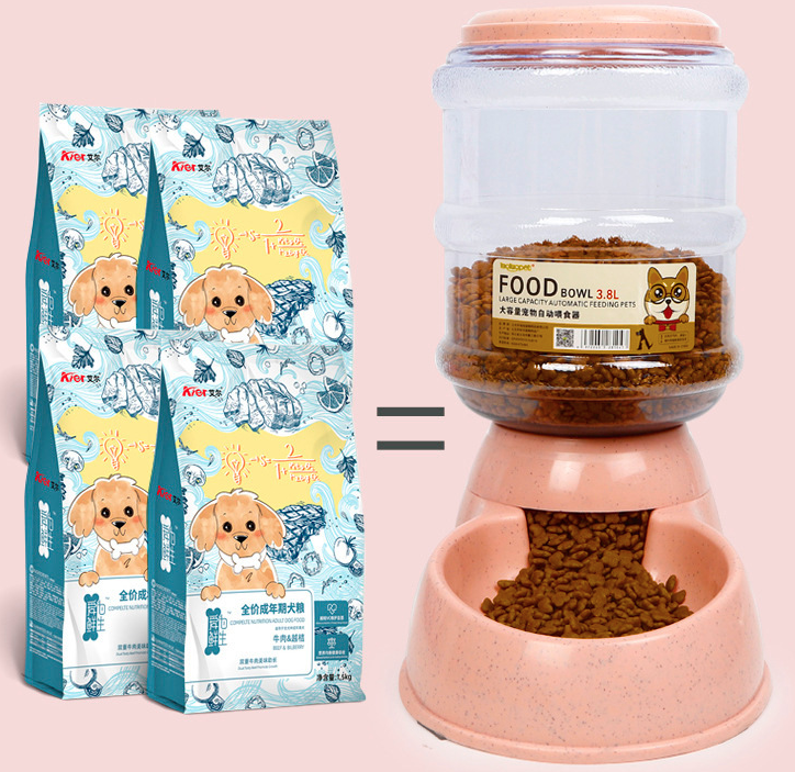 Pet Slow Feeder Bowl (B1T1 FOOD AND WATER DISPENSER)