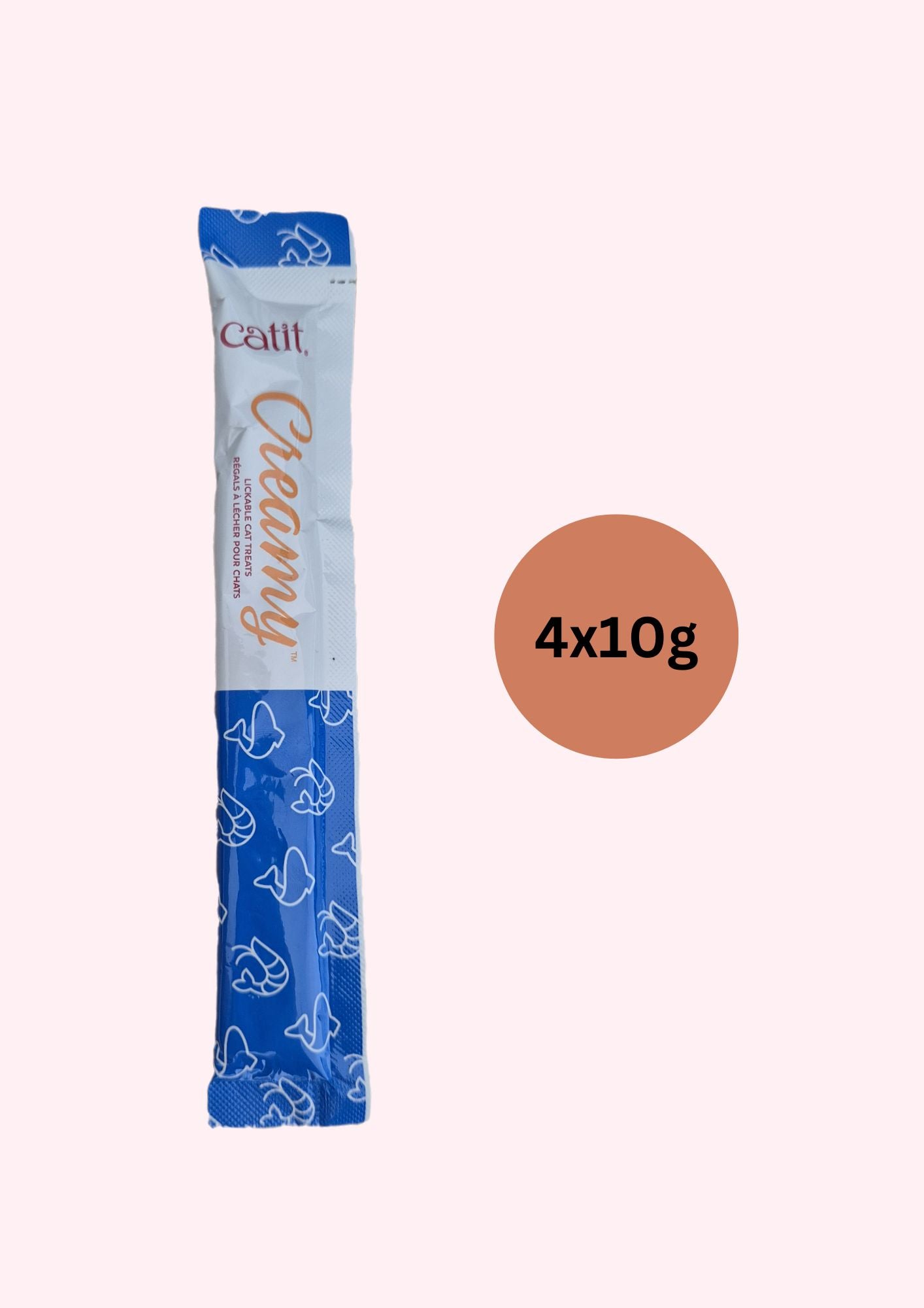 CatIt Creamy Lickable Treats - Chicken, Salmon&Prawns, and Tuna