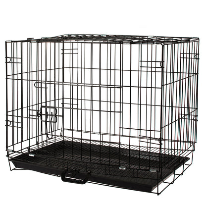 Pet Foldable Cage with Removable Tray