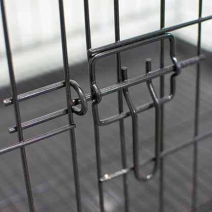 Pet Foldable Cage with Removable Tray