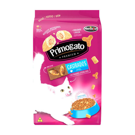 Primogato Premium Castrados Dry Cat Food 10.1KG