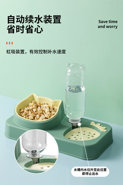 Pet Water Food Feeder