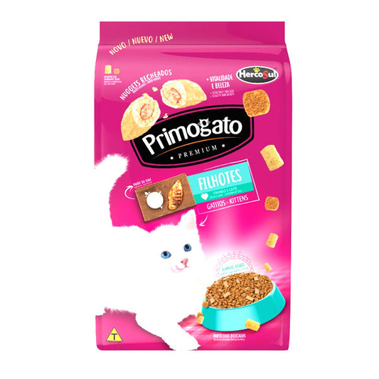 Primogato Premium Filhotes (Kitten) Dry Cat Food 1KG