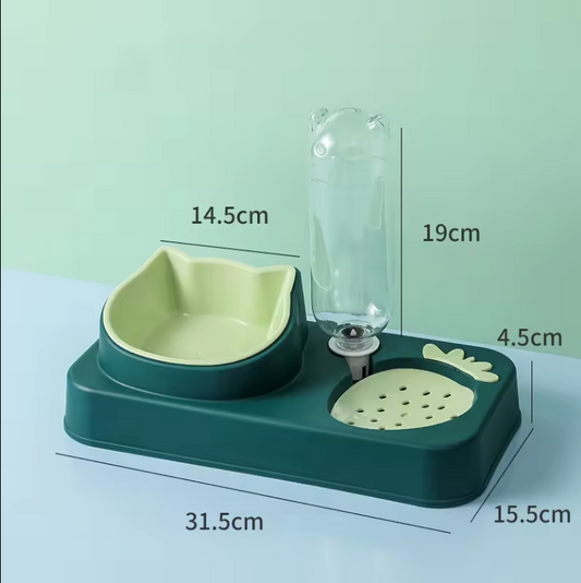 Pet Water Food Feeder