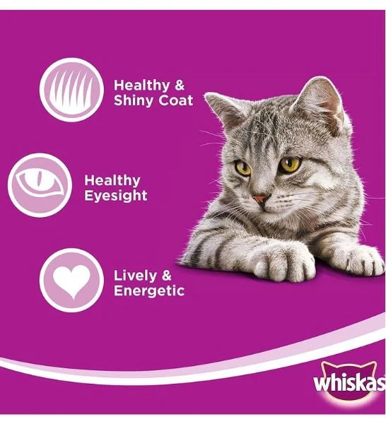 Whiskas Tender Bites Chicken in Gravy Pouch (Per piece 80G)