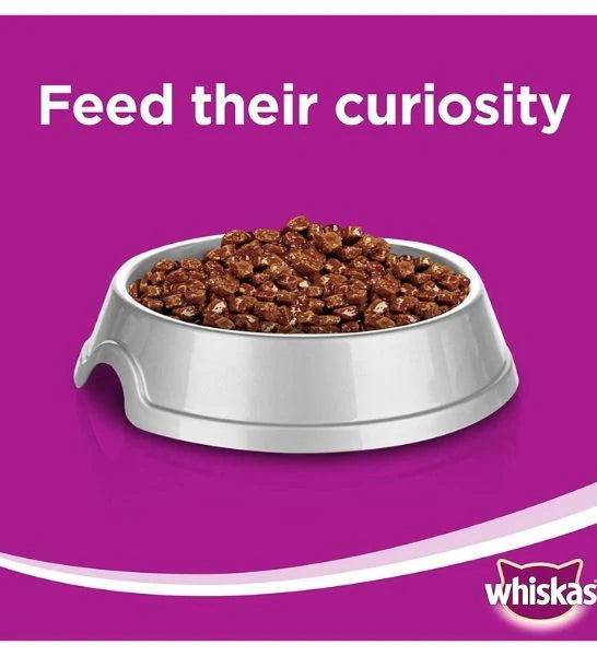 Whiskas Tender Bites Chicken in Gravy Pouch (Per piece 80G)